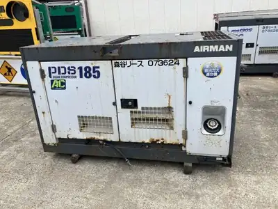 AIRMAN PDS185SC-5C5 Y2016 #B4C5C50145 中古引擎式空壓機實機照片