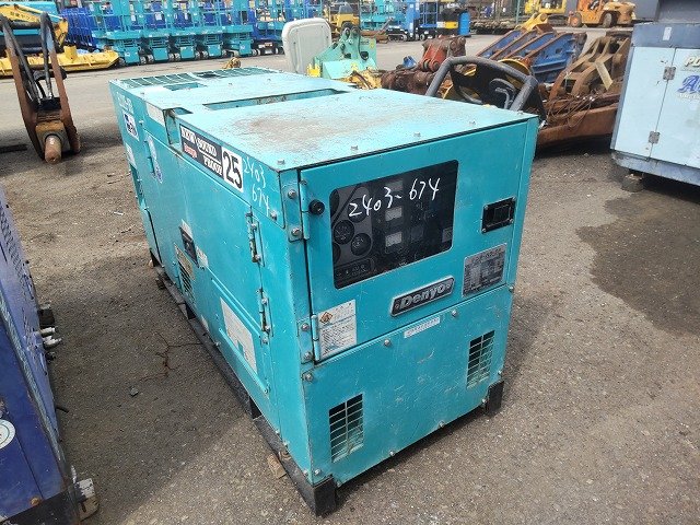 DENYO DCA-25SPIⅡ #5385081 Y2000 中古重機設備