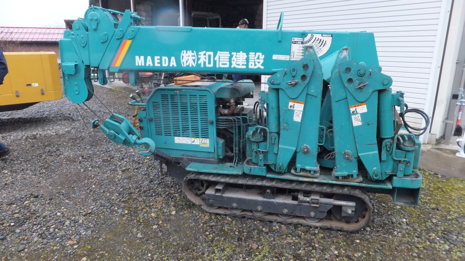 MAEDA-CRANE-7M-2.5T Y1996 #M***39 中古重機設備
